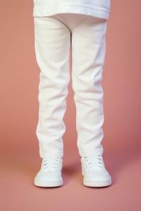 Footwear standing pants white. AI generated Image by rawpixel.