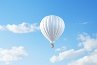 Hot air balloon transportation aircraft vehicle. AI generated Image by rawpixel.