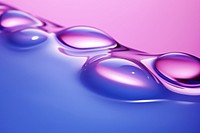 Purple backgrounds droplet pink.