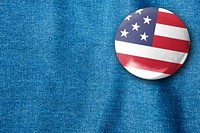 US flag pin