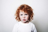 Portrait child white photo. AI generated Image by rawpixel.