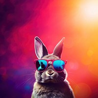 Sunglasses mammal animal bunny. 