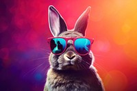 Sunglasses mammal animal bunny. 