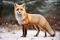 Fox wildlife animal mammal. 