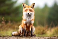 Fox wildlife animal mammal. 