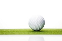 Golf sports ball recreation. 