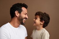 Child laughing father adult. AI generated Image by rawpixel.