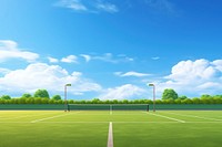 Tennis outdoors sports architecture. AI generated Image by rawpixel.