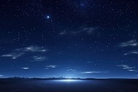 Night sky astronomy outdoors. AI generated Image by rawpixel.