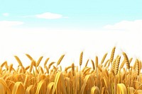 Field wheat agriculture backgrounds. AI generated Image by rawpixel.