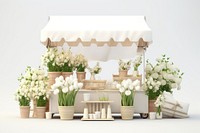 Flower plant architecture centrepiece. AI generated Image by rawpixel.