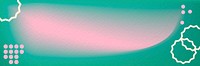 Green funky 90s background for banner