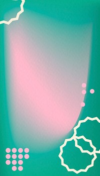 Green funky 90s iPhone wallpaper background