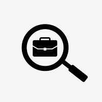 Business analysis flat icon vector