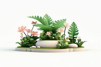 Flower garden plant leaf. AI generated Image by rawpixel.