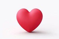 Heart love white background circle. AI generated Image by rawpixel.