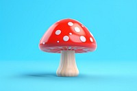 Toadstool mushroom fungus agaric. AI generated Image by rawpixel.