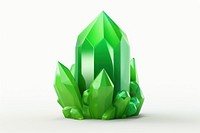 Green gemstone jewelry emerald. AI generated Image by rawpixel.