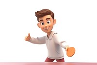 Cartoon sports white background happiness. AI generated Image by rawpixel.