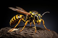 Animal hornet insect yellow. AI generated Image by rawpixel.