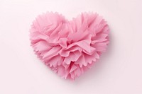 Flower plant heart paper. 