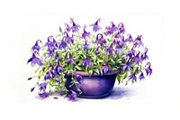 Lavender flower purple plant. AI generated Image by rawpixel.