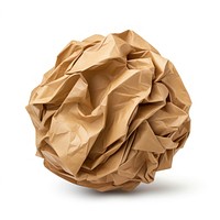 Paper crumpled origami brown. AI generated Image by rawpixel.