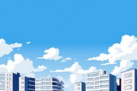 Building sky architecture backgrounds. AI generated Image by rawpixel.
