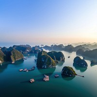 Vietnam halong bay outdoors nature coast. 