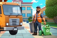 3D garbage collector remix