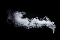 Water fog spray smoke black black background. AI generated Image by rawpixel.