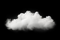 Misty cloud nature white sky. AI generated Image by rawpixel.