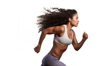 Running sports female adult. AI generated Image by rawpixel.