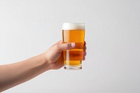 Beer holding drink lager. AI generated Image by rawpixel.