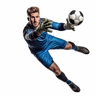 Football kicking sports adult. AI generated Image by rawpixel.