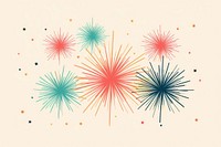 Colorful fireworks backgrounds celebration creativity.