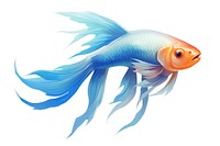 Fish goldfish animal pomacentridae. AI generated Image by rawpixel.