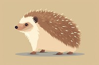 Hedgehog animal mammal rodent. 