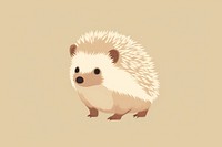 Hedgehog animal mammal rodent. 