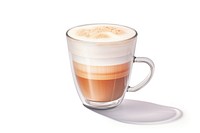Hot Coffee espresso coffee cup latte. AI generated Image by rawpixel.