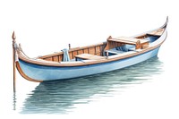 Gondola gondola vehicle rowboat. AI generated Image by rawpixel.