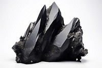 Black crystals mineral rock anthracite. AI generated Image by rawpixel.