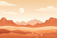 Desert scenery backgrounds landscape outdoors. 