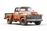 Pickup car vehicle truck rusty. AI generated Image by rawpixel.