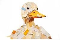 Duck art animal bird. AI generated Image by rawpixel.