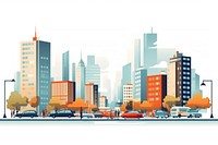 Urban landscape building city architecture. AI generated Image by rawpixel.