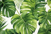 Green tropical leaves nature tropics plant. AI generated Image by rawpixel.