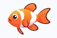 Fish fish goldfish animal. AI generated Image by rawpixel.