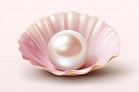 Pearl jewelry shell accessories. 