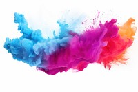 Colorful powder backgrounds abstract paint. AI generated Image by rawpixel.